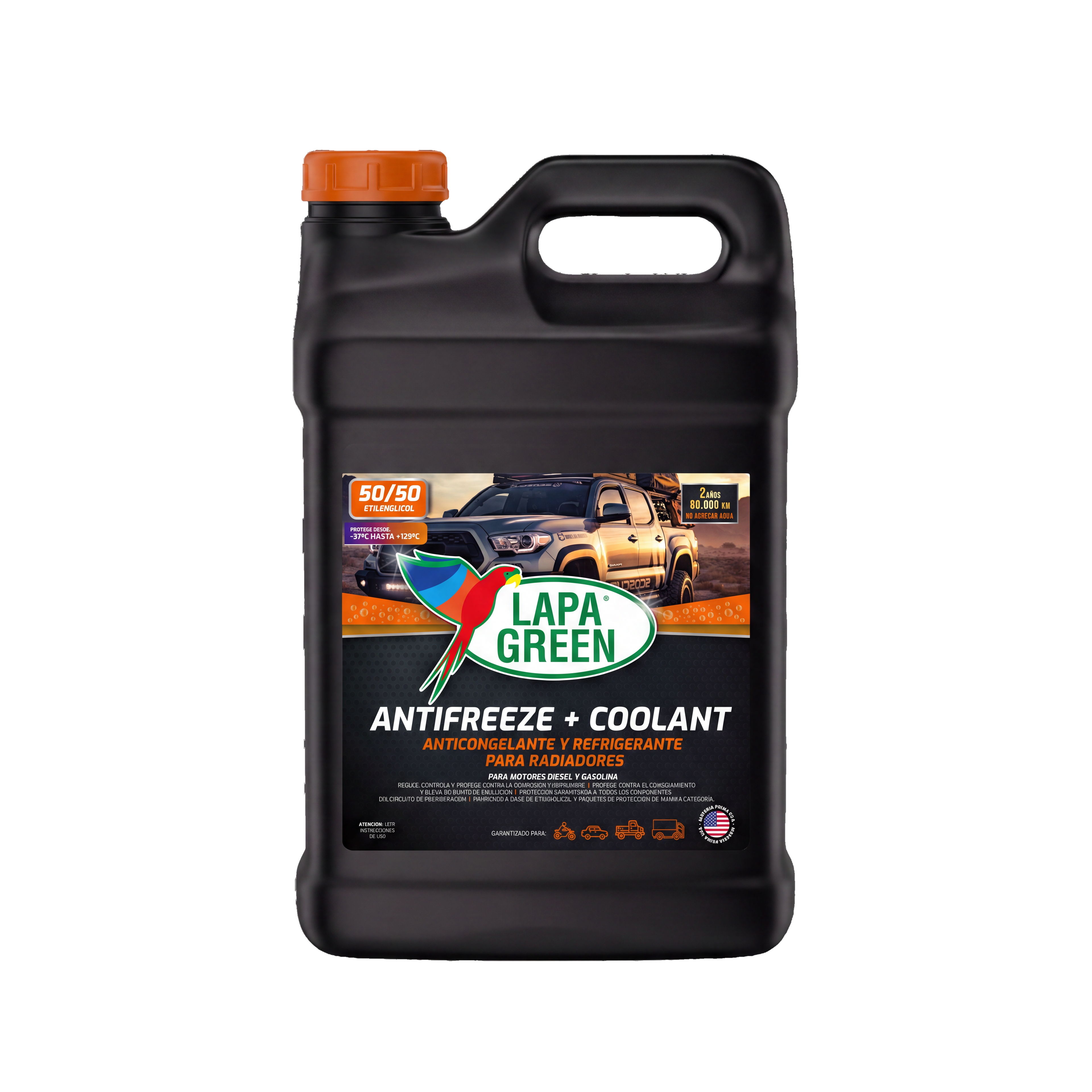 Lapa Green GALÓN COOLANT 50/50 ETILENGLICOL
