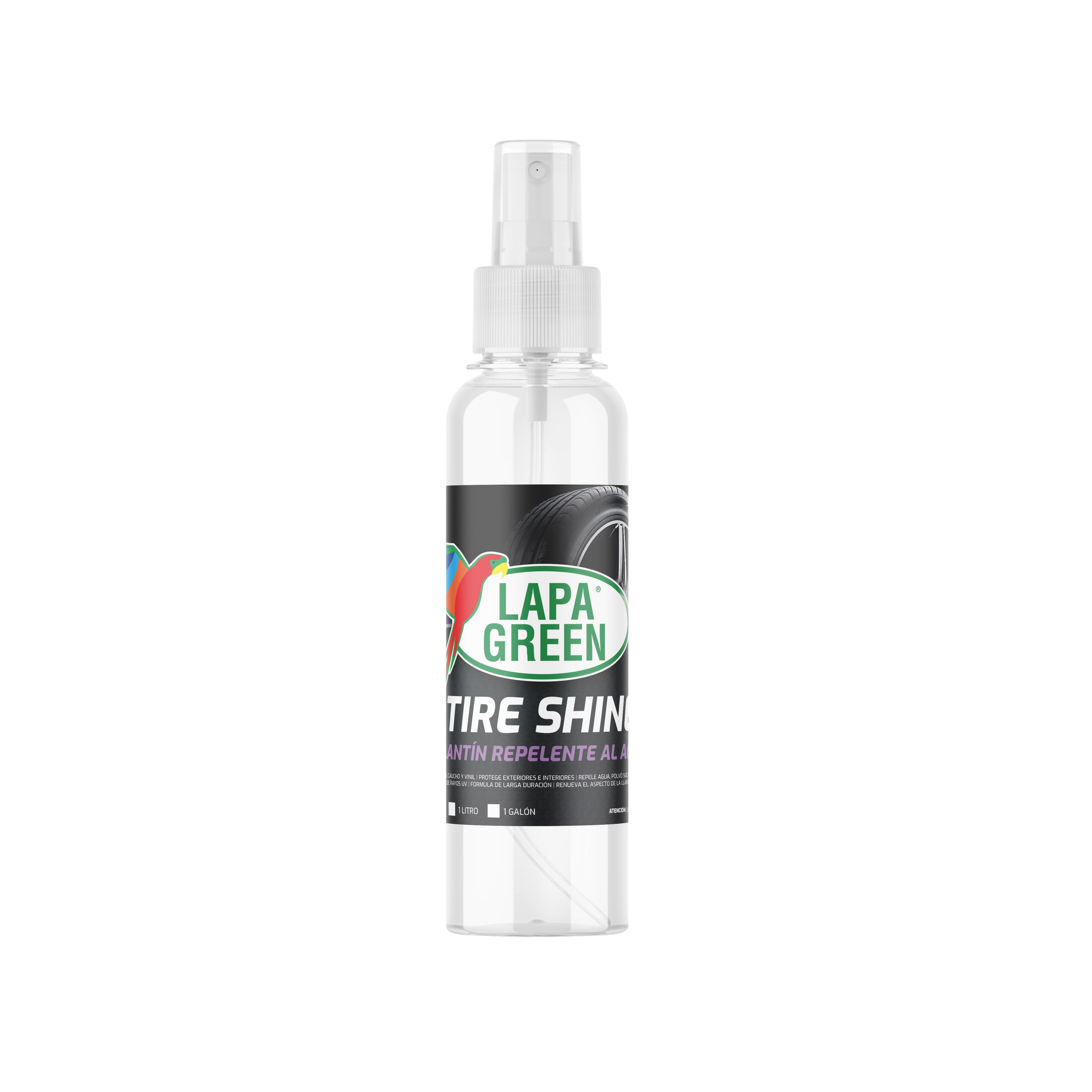 Lapa Green GALÓN TIRE SHINE (Llantin Repelente al Agua)
