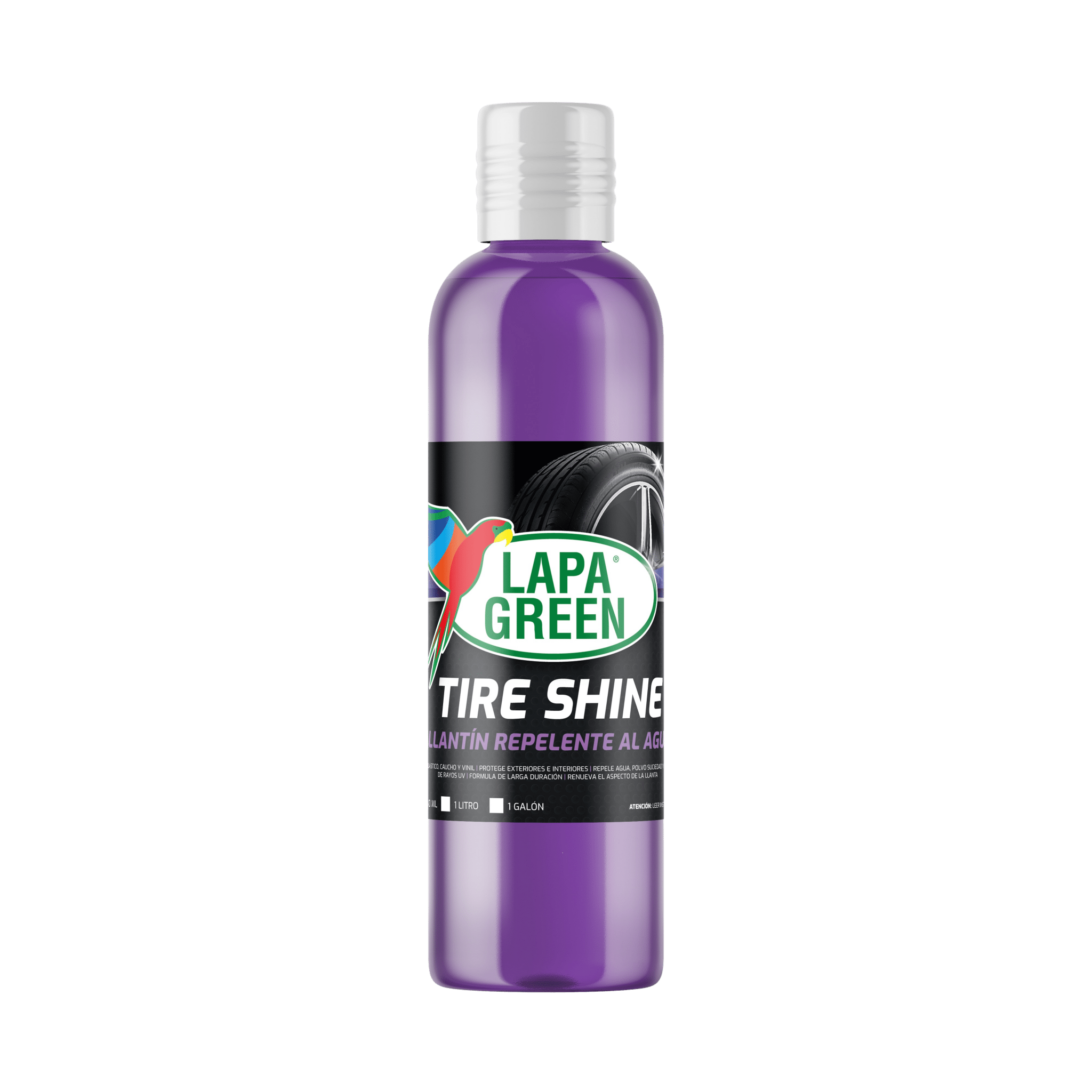 Lapa Green 240ML TIRE SHINE GEL (Llantin en Gel) - Lapa Green