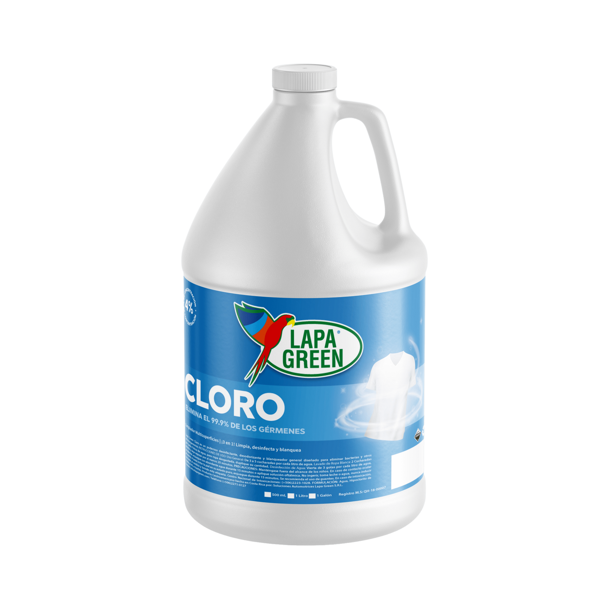 Lapa Green GALÓN CLORO 3% - Lapa Green