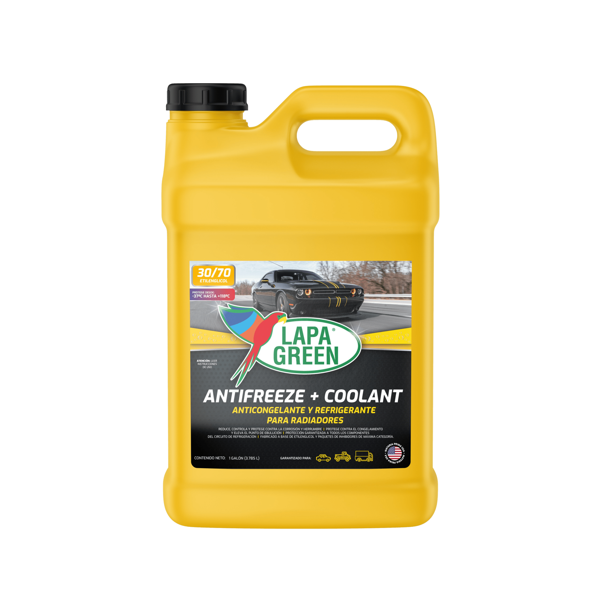 Lapa Green GALÓN COOLANT 30/70 ETILENGLICOL - Lapa Green