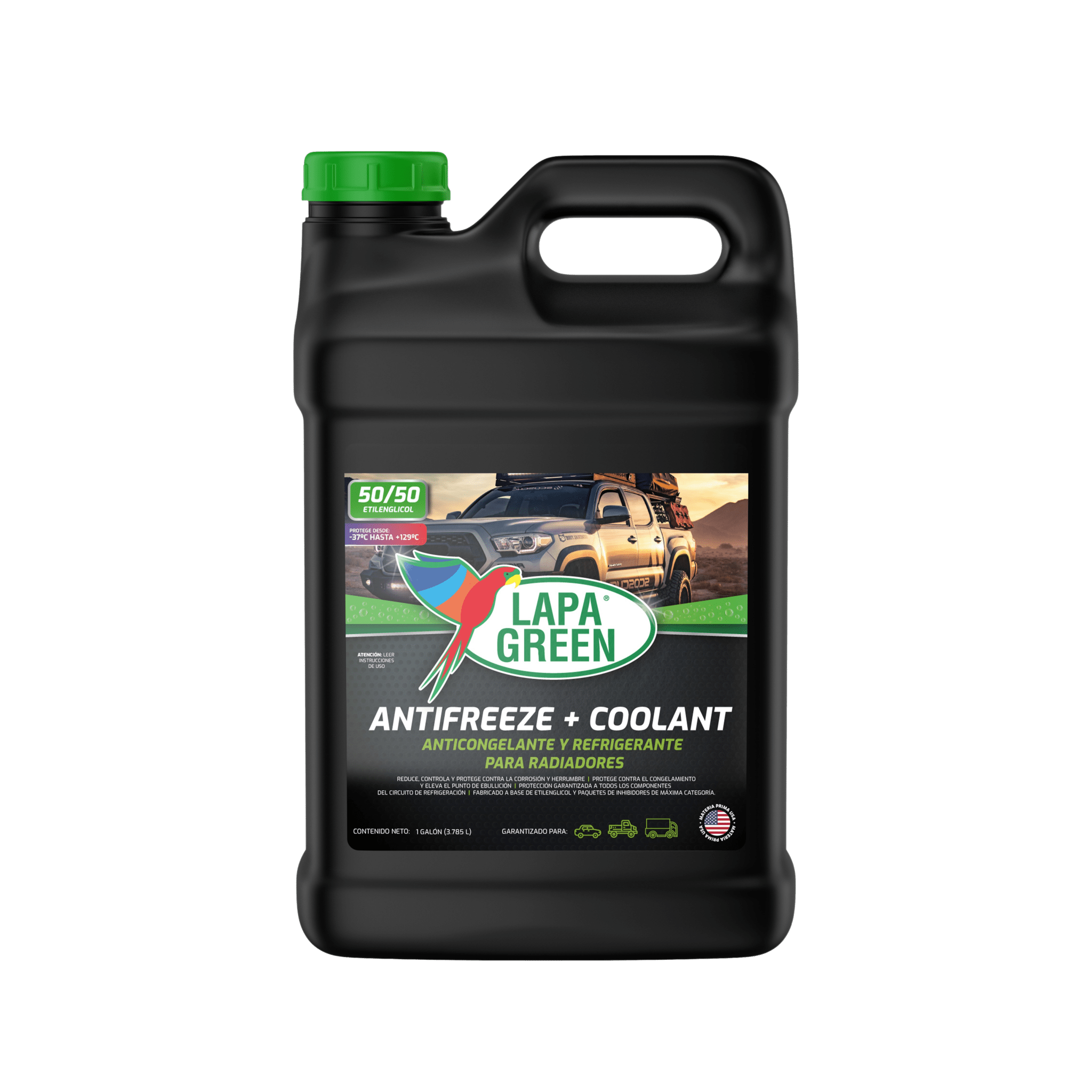 Lapa Green GALÓN COOLANT 50/50 ETILENGLICOL - Lapa Green