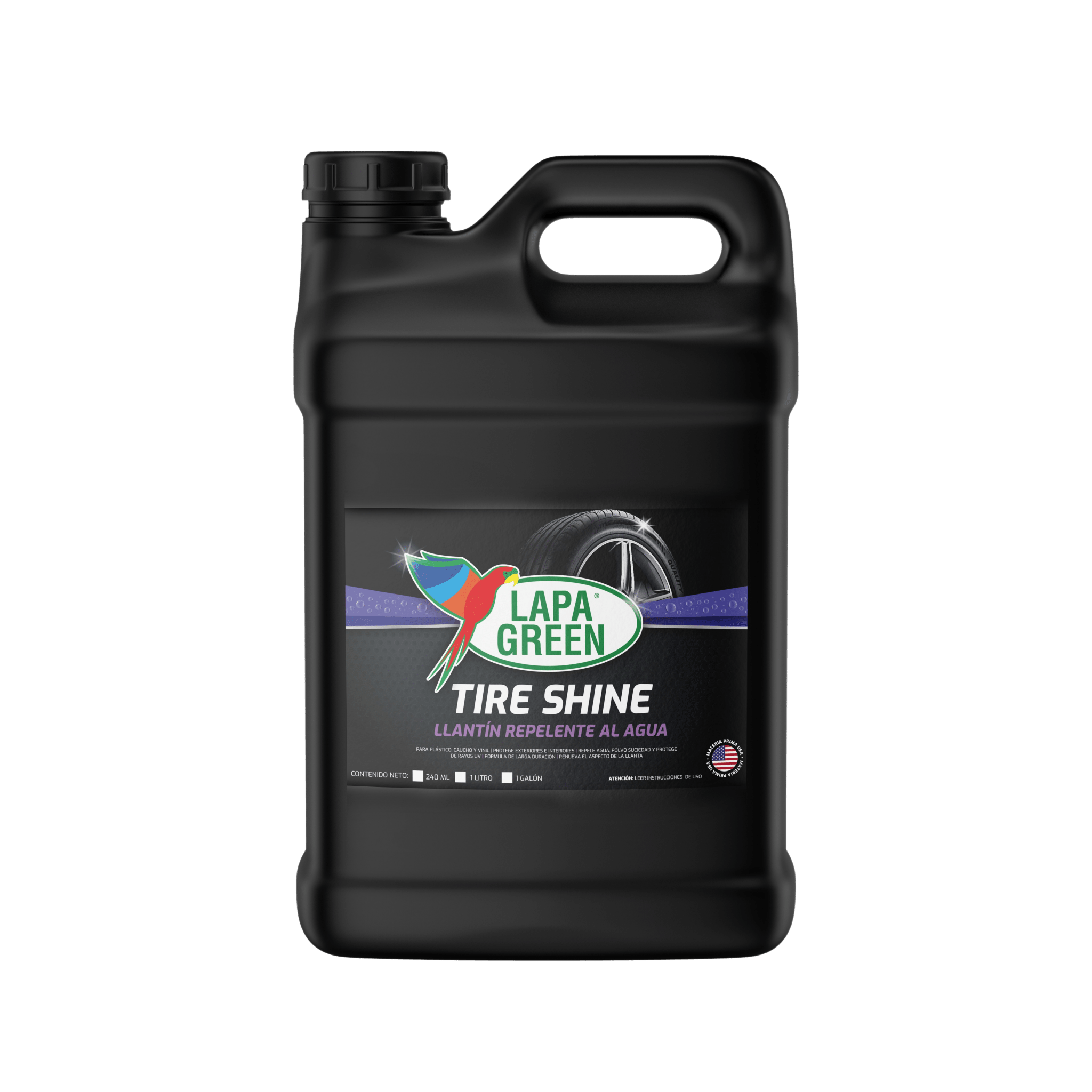 Lapa Green GALÓN TIRE SHINE GEL (Llantin en Gel) - Lapa Green