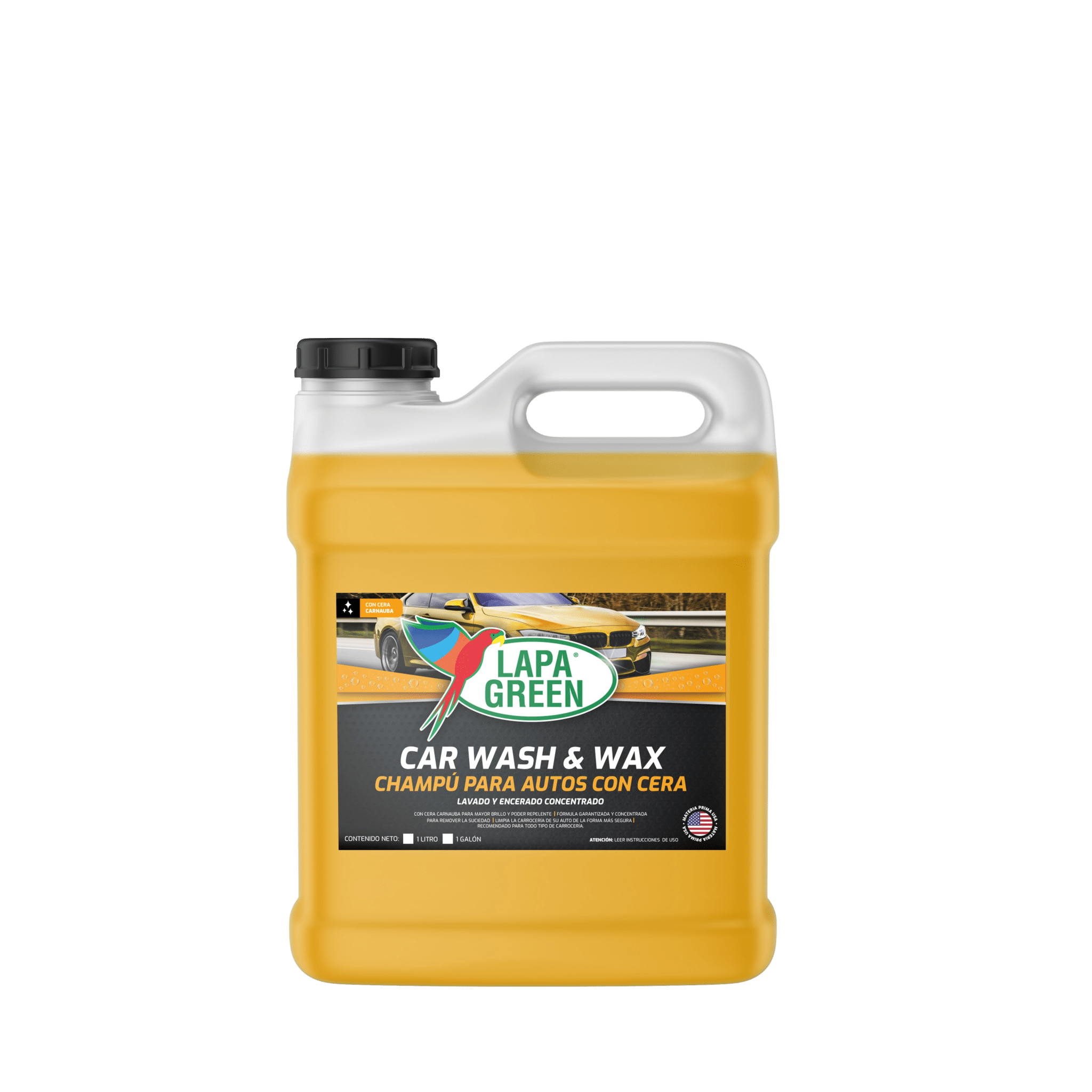 Lapa Green LITRO CAR WASH & WAX (Champú para Auto con Cera) - Lapa Green