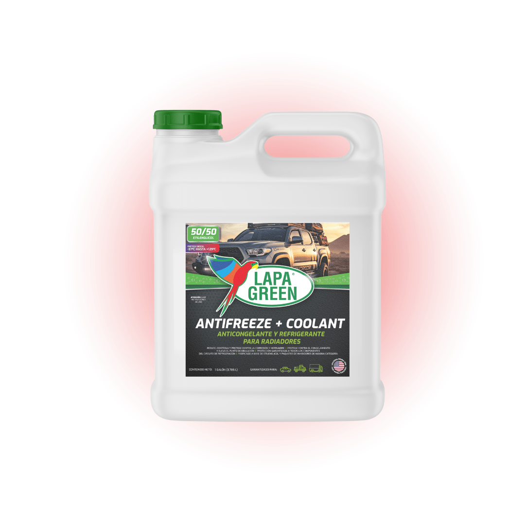 Lapa Green LITRO COOLANT 50/50 ETILENGLICOL ROJO - Lapa Green