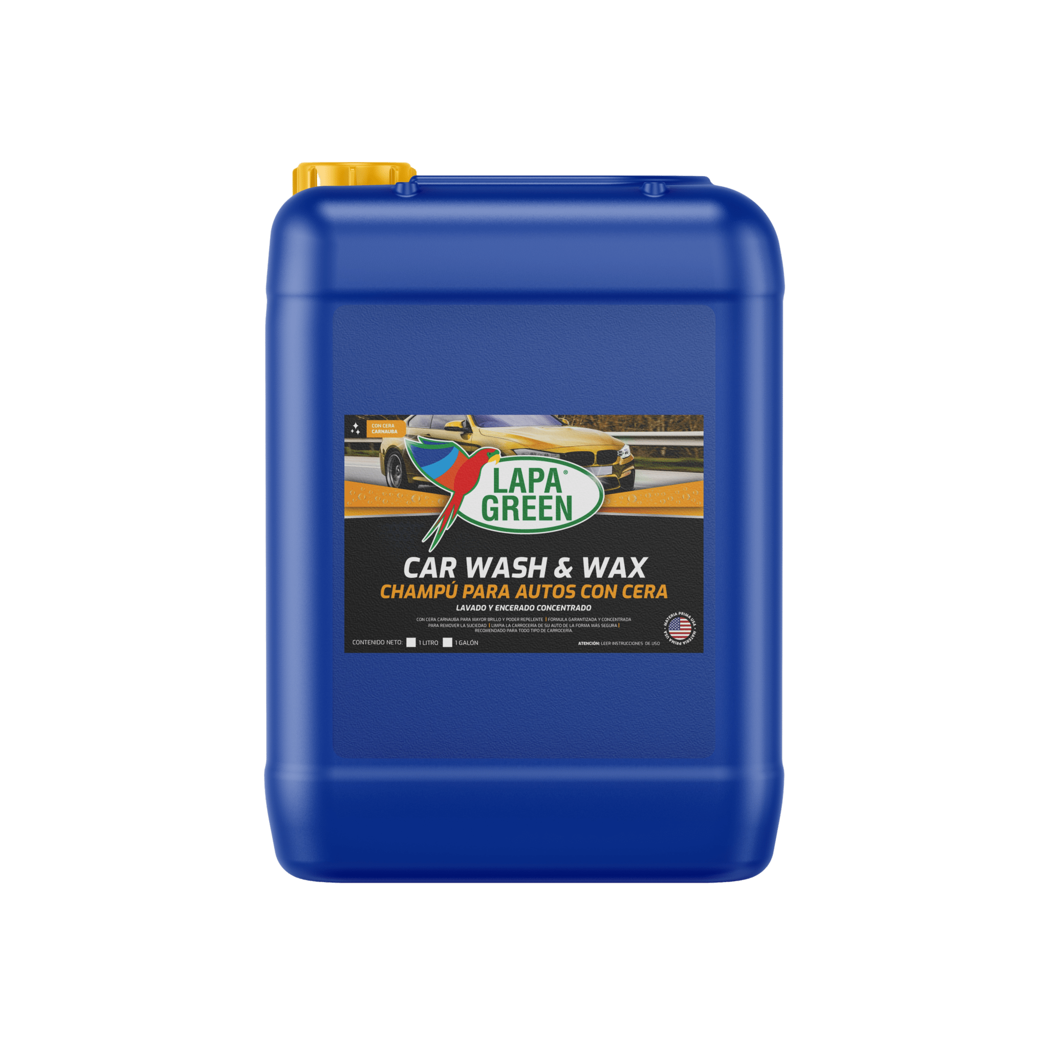 Lapa Green PICHINGA CAR WASH & WAX (Champú para Auto con Cera) - Lapa Green