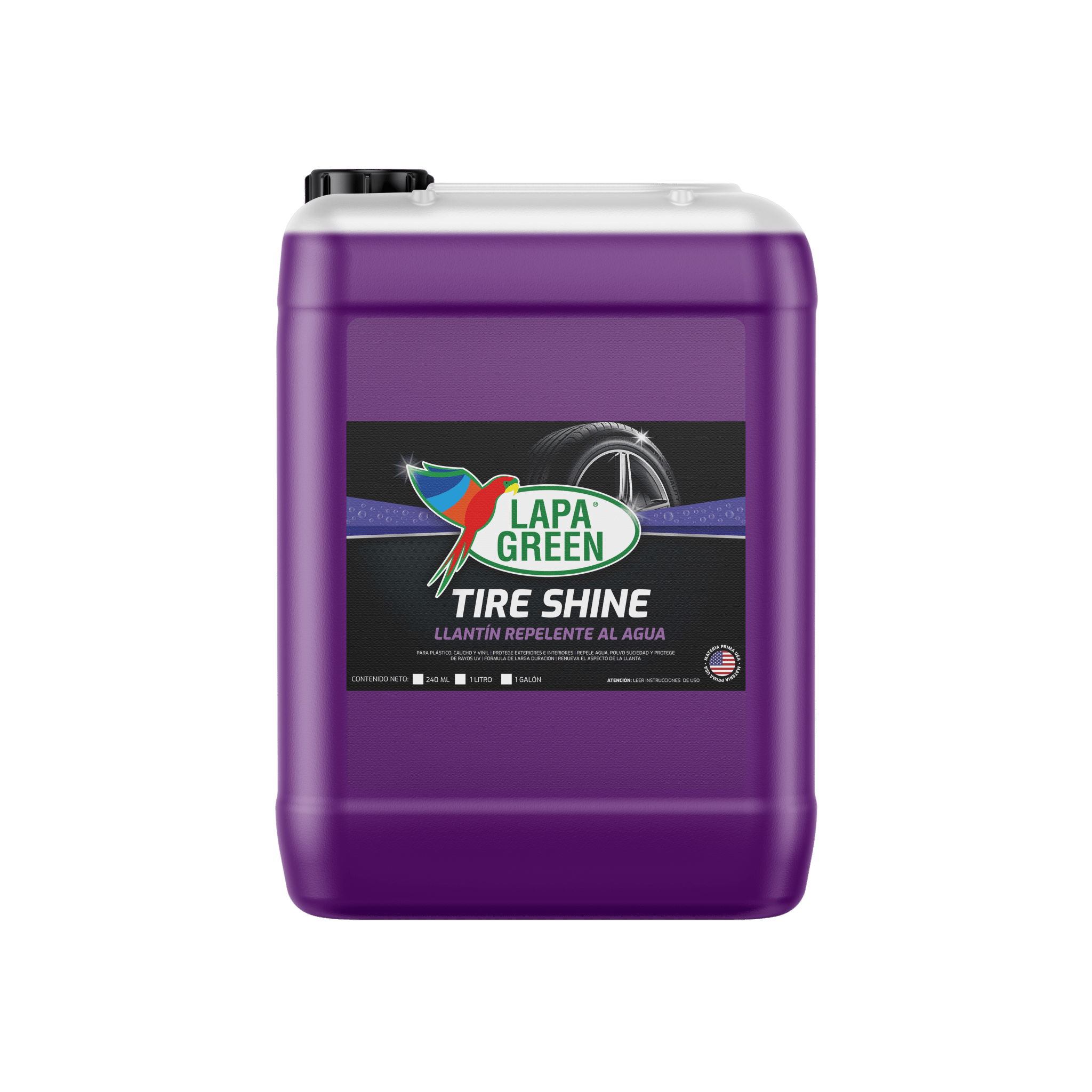 Lapa Green PICHINGA TIRE SHINE GEL (Llantin en Gel) - Lapa Green